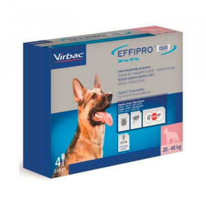 EFFIPRO DUO 268mg/80mg (20-40 kg) suņiem N4
